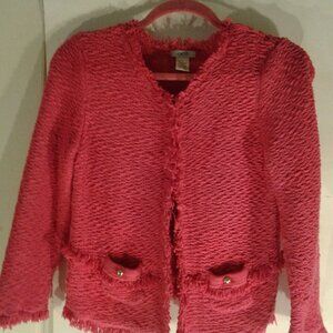 Cache Fuchsia Cardigan